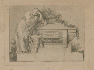 Sir Joshua Reynolds temetési jegye, 1792. március 3 alkotó: English School