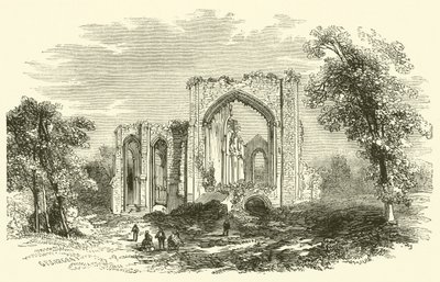 Furness Abbey (metszet) alkotó: English School