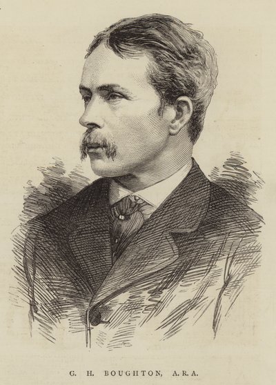 G H Boughton, ARA (metszet) alkotó: English School