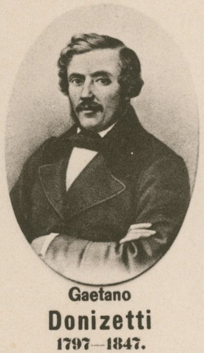 Gaetano Donizetti (mélynyomás) alkotó: English School