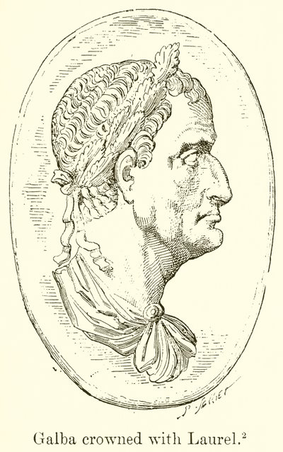Galba Laurel koronázva alkotó: English School