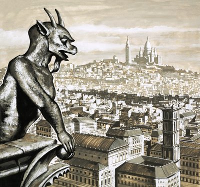 Gargoyle alkotó: English School