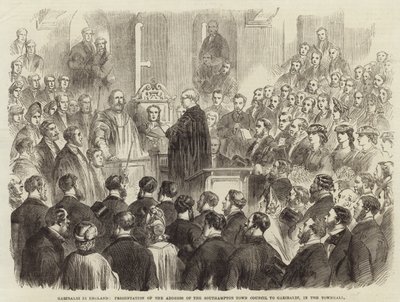 Garibaldi Angliában alkotó: English School