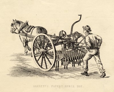 Garretts Patent Horse Hoe alkotó: English School