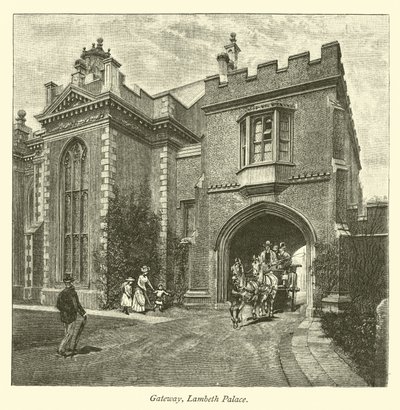 Átjáró, Lambeth-palota alkotó: English School