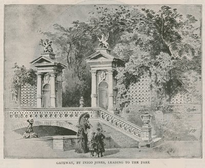 Inigo Jones átjárója a parkba, a Holland House-ba vezet alkotó: English School