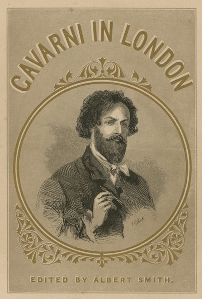 Gavarni Londonban, szerkesztette Albert Smith alkotó: English School