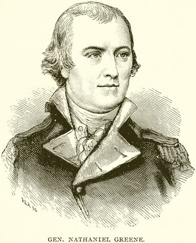 Nathaniel Greene tábornok alkotó: English School