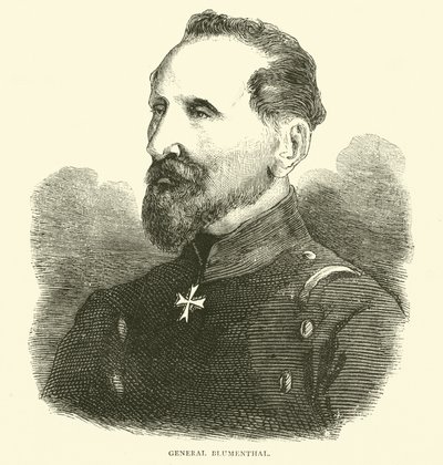 Blumenthal tábornok, 1870. november alkotó: English School