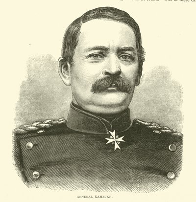 Kamecke tábornok, 1870. október alkotó: English School
