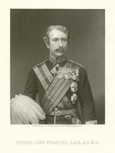 Lord Wolseley tábornok alkotó: English School