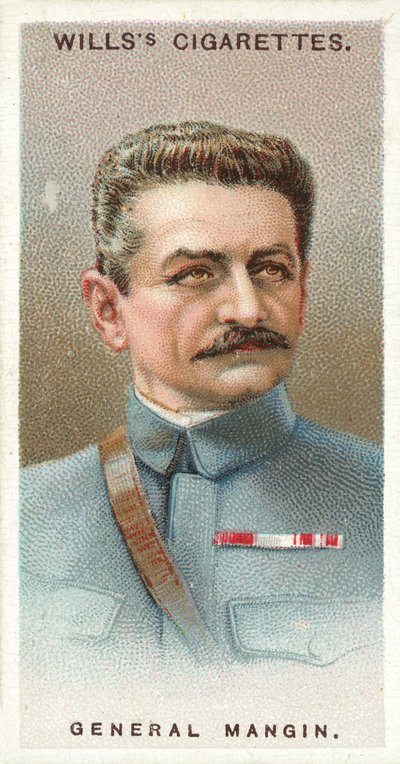 Mangin tábornok (chromolitho) alkotó: English School