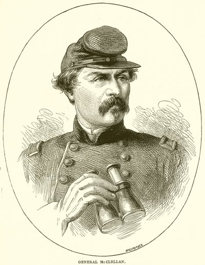 McClellan tábornok alkotó: English School