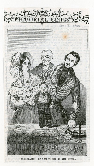 Tom Thumb tábornok alkotó: English School