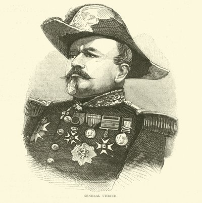 Uhrich tábornok, 1870. szeptember alkotó: English School