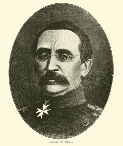 Von Goeben tábornok, 1870. október alkotó: English School