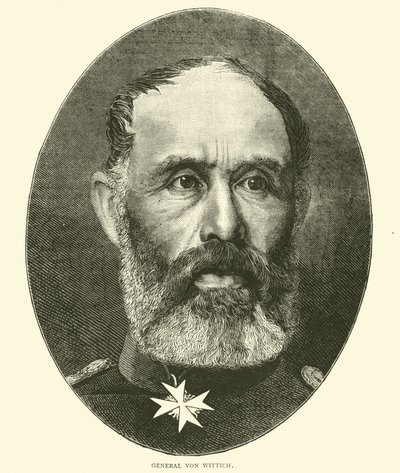 Von Wittich tábornok, 1870. október alkotó: English School