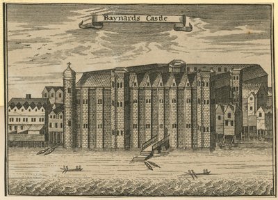 A Baynards-kastély általános képe alkotó: English School