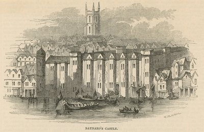 A Baynards-kastély általános képe alkotó: English School