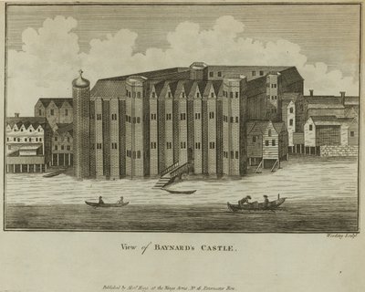 A Baynards-kastély általános képe alkotó: English School