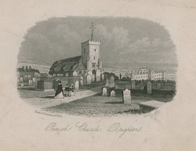 A brightoni plébániatemplom általános képe alkotó: English School