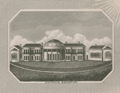 A Royal Pavilion Estate általános képe alkotó: English School