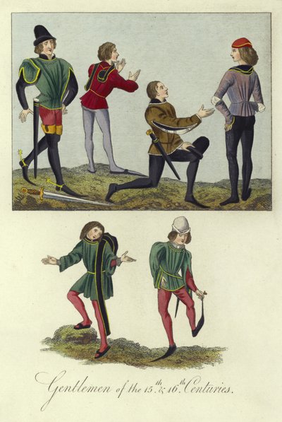 15. és 16. századi urak alkotó: English School