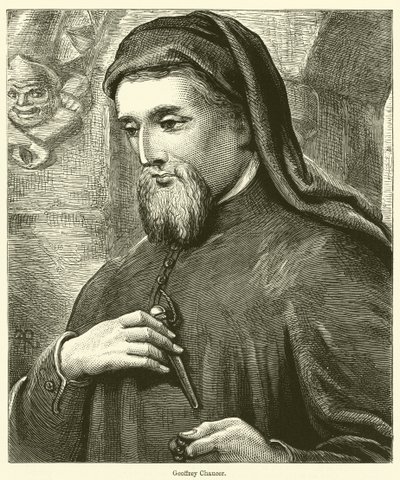 Geoffrey Chaucer (metszet) alkotó: English School