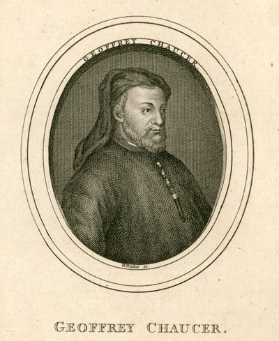 Geoffrey Chaucer alkotó: English School