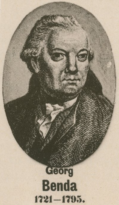 Georg Benda (mélynyomás) alkotó: English School
