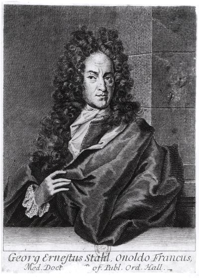 Georg Ernest Stahl (1660-1734) alkotó: English School