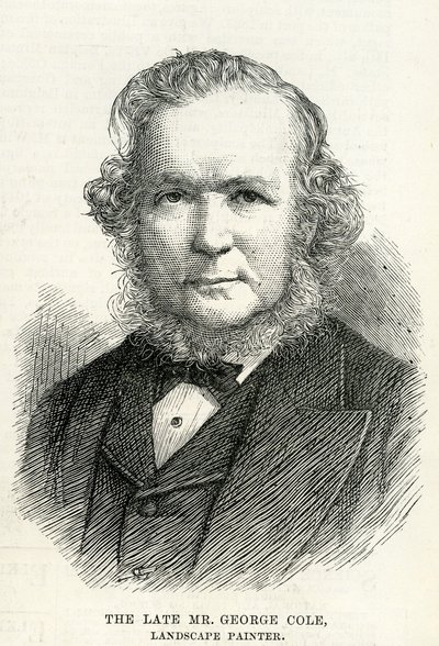 George Cole (1810–83) a The Illustrated London Newsból, 1883. szeptember 29. alkotó: English School