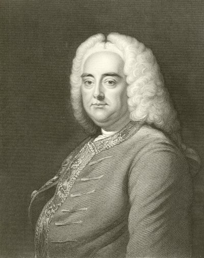 George Frederic Händel alkotó: English School