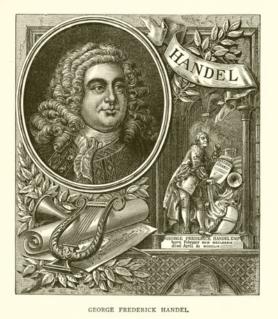 George Frederick Händel alkotó: English School