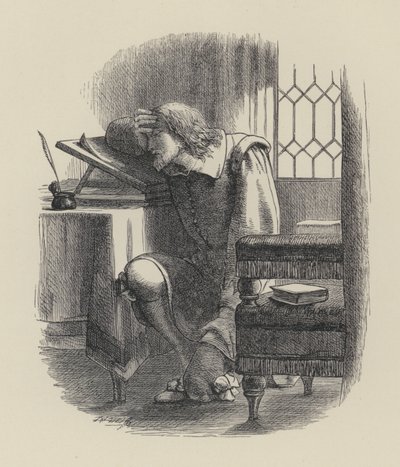 George Herbert verse, a Gyász (metszet) alkotó: English School