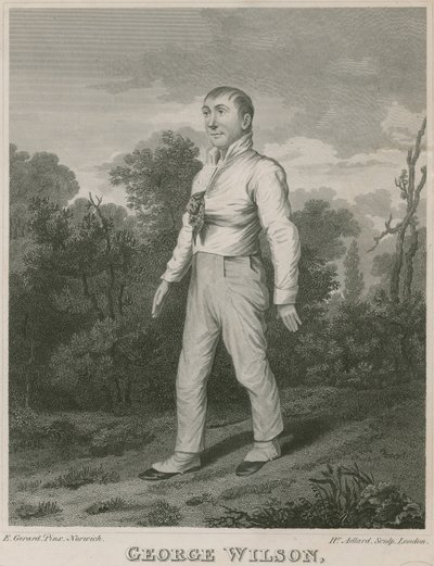 George Wilson, az ünnepelt blackheath-i gyalogos alkotó: English School
