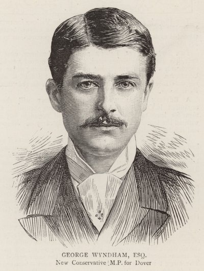 George Wyndham, Esquire (metszet) alkotó: English School