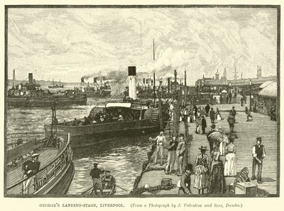 Georges Landing Stage, Liverpool alkotó: English School
