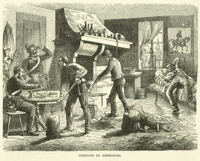 Németek birtokában, 1870. szeptember alkotó: English School