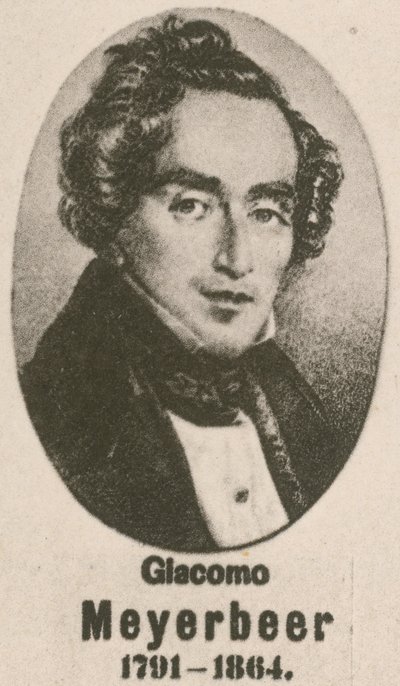Giacomo Meyerbeer (mélynyomás) alkotó: English School