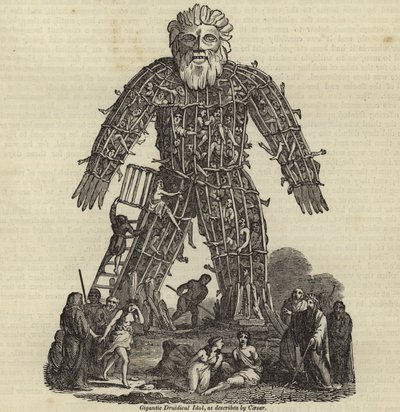 Gigantikus Druidical Idol alkotó: English School