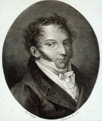 Gioacchino Antonio Rossini (1792-1868) (metszet) alkotó: English School