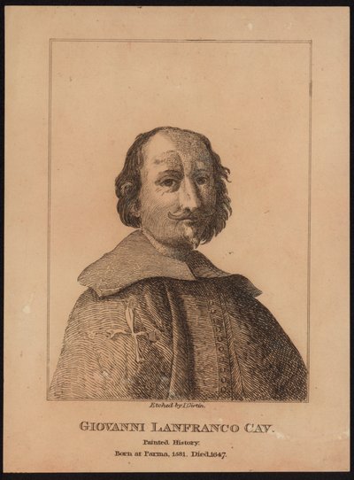 Giovanni Lanfranco alkotó: English School