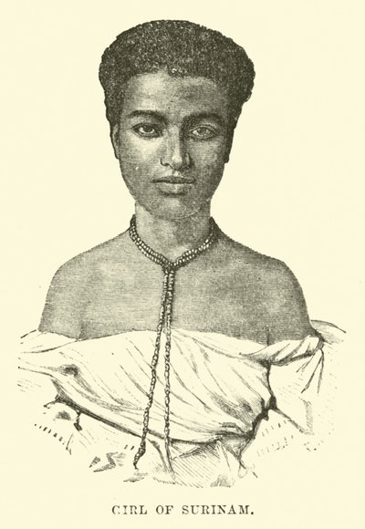 Surinami lány alkotó: English School
