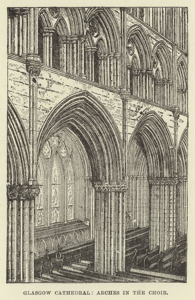 Glasgow-i katedrális, Arches in the Choir alkotó: English School