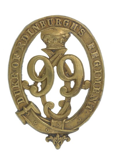Glengarry-jelvény, 1875-81 körül (réz) alkotó: English School