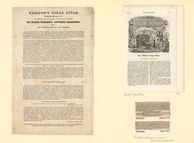 A Gliddons Szivardíván, amelyet 1825 februárjában alapítottak alkotó: English School