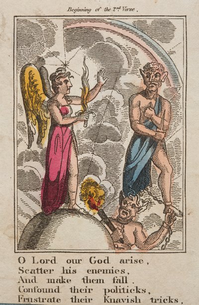 God Save the King, 1810 körül (színes metszet) alkotó: English School