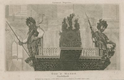 Gog és Magog, Guildhall, London alkotó: English School