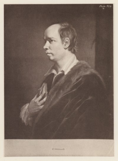 Goldsmith, Oliver (litho) alkotó: English School